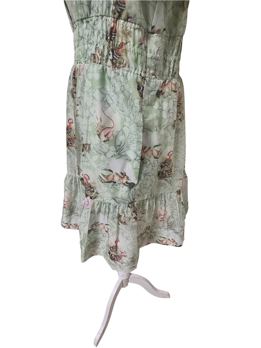 Anthropologie  Somerset organza mini dress cottagecore fairycore size Large - Picture 5 of 7
